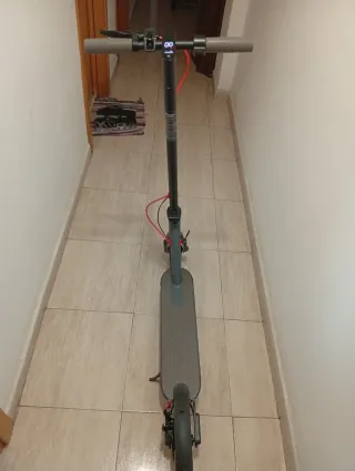 Patinete eléctrico gris