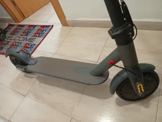 Patinete eléctrico gris