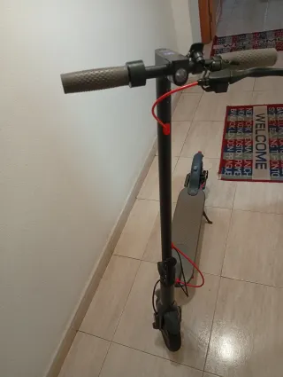 Patinete eléctrico gris