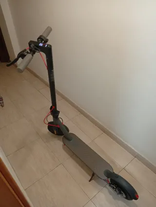 Patinete eléctrico gris
