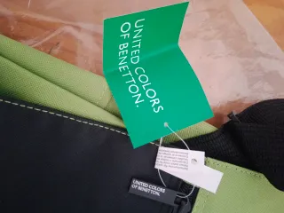 Bandolera United Colors of Benetton Negra/Verde