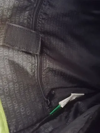 Bandolera United Colors of Benetton Negra/Verde