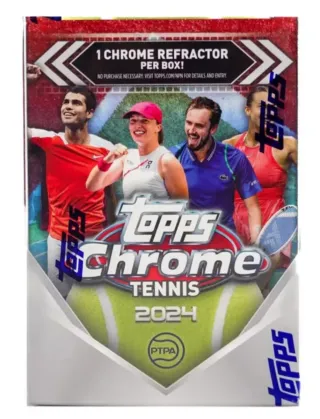 Caja Topps Chrome Tennis 2024