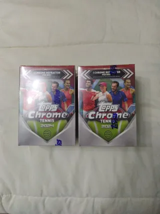 Caja Topps Chrome Tennis 2024