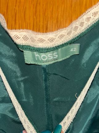 Camisola verde con encaje