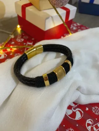 Bracciale Uomo in pelle - nuovo