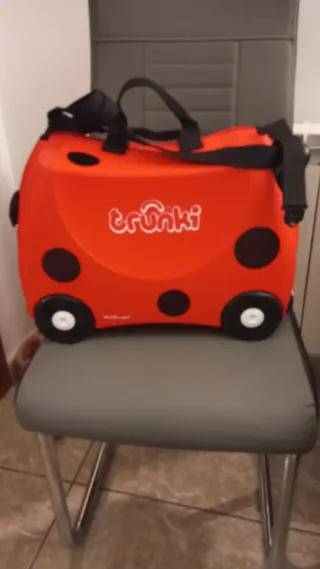 Maleta Infantil Trunki Roja
