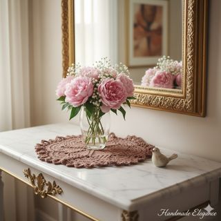 Tapete Ganchillo Hecho a Mano