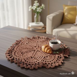 Tapete Ganchillo Hecho a Mano