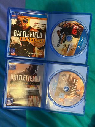 Set Battlefield 1 e Hardline PS4