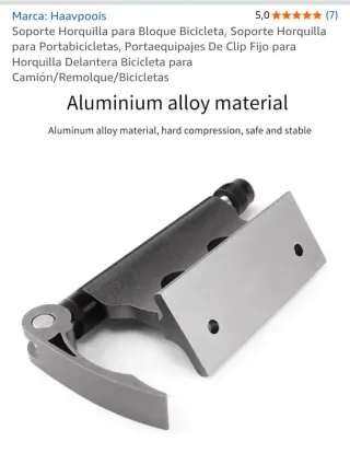 Soporte horquilla bici