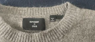 Jersey Superdry Mujer Gris