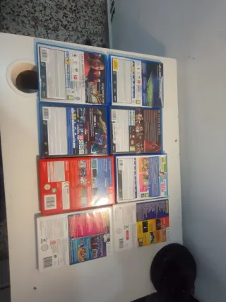 Pack 8 Juegos PS4 y Wii FIFA NBA JUST DANCE ETC