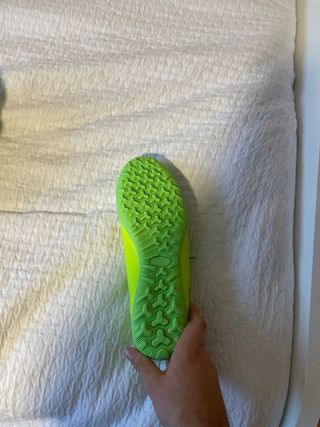 Zapatillas Nike Fútbol Sala Verde y Negro