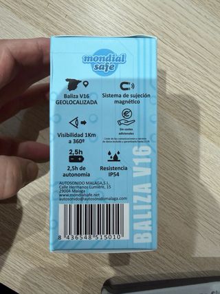 Baliza V16 Geolocalizada DGT – Mondial Safe