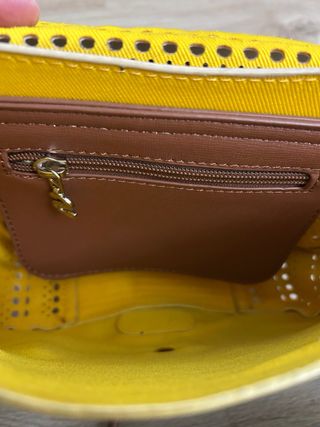 Bolso Desigual Multicolor y Amarillo