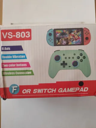 Mando Videoconsola Bluetooth Negro