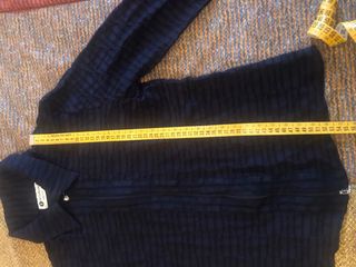 Camicia nera con zip