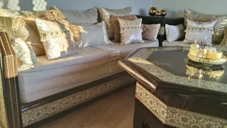 Salón completo estilo marroquí