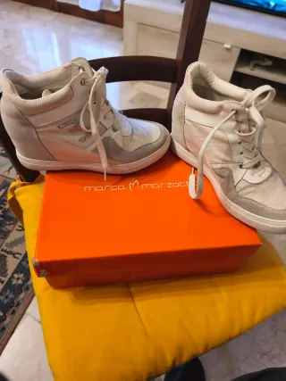 Scarpe Marta Marzotto donna silver/white