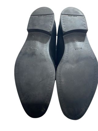 Scarpe uomo Hugo Boss vera pelle nere