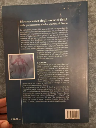 Libro Biomeccanica Esercizi Fisici Alfredo Stecchi