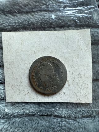 Moneda Argentina 1918 10 centavos