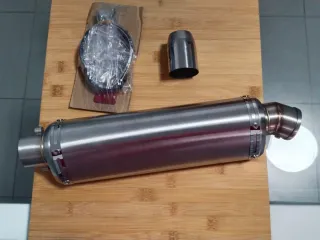 Silenciador Escape Moto Universal 440mm