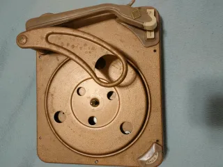 Tocadiscos Telefunken Años 50 Beige/Dorado