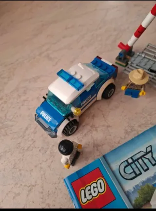 Lego City macchina polizia