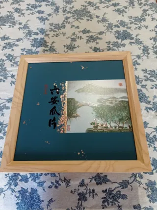 Caja decorada estilo oriental