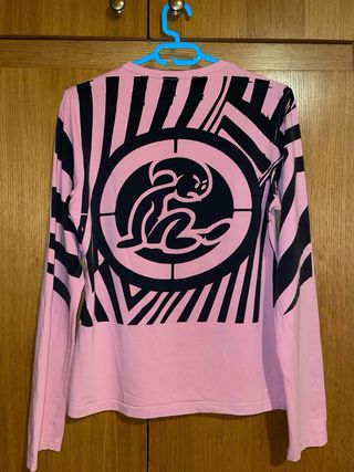 Camiseta El Niño Tarifa Snowboards Negra/Rosa