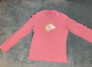 Camiseta El Niño Tarifa Snowboards Negra/Rosa