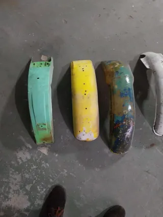 Guardabarros motos antiguas