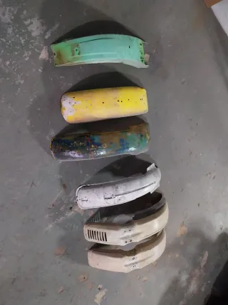 Guardabarros motos antiguas