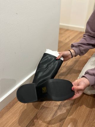 Botas altas pretas Schuh novas