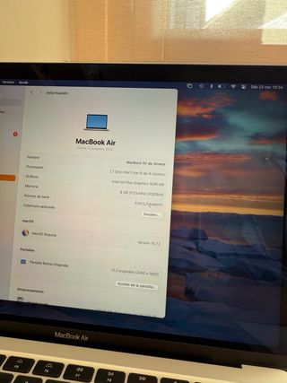 MacBook Air 2020 Plata