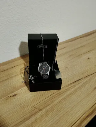 Reloj Lotus y 2 Colgantes Hombre