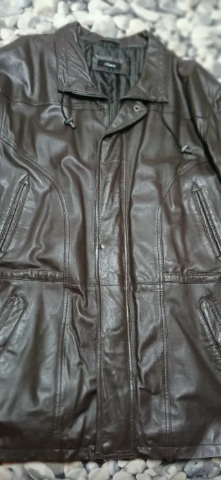 Chaqueta de piel hombre