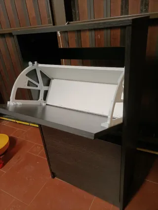 Scarpiera Bissa 2 scomparti marrone-nero