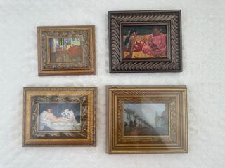 Lote 20 quadri decorativi classici + cavalletto