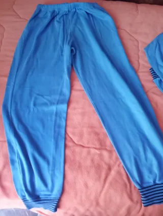 Pijama algodón afelpado talla M