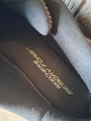 Zapatillas Skechers Hombre Negras/Grises