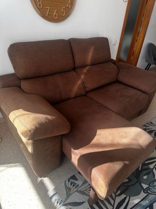 Sofá Cama de Tela Microfibra