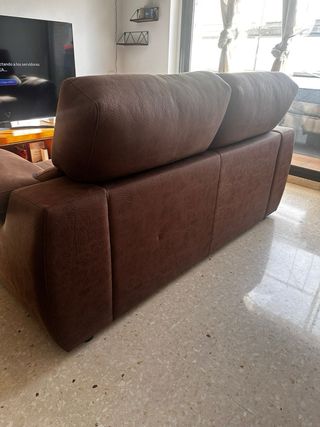 Sofá Cama de Tela Microfibra