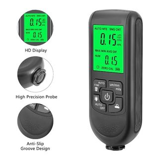 Medidor Digital de Densidad de Pintura de Coche