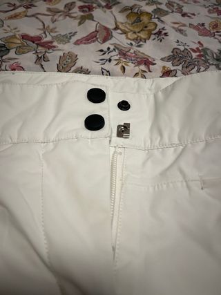 Pantalón esquí blanco Wed'ze T.10-12 años