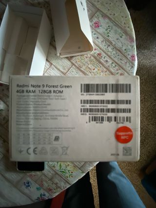 Xiaomi Redmi Note 9 128GB Verde Bosque