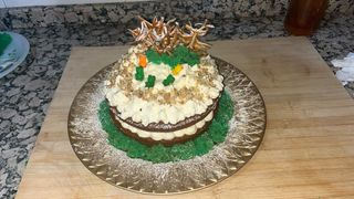 Tarta de zanahoria casera. Para encargo