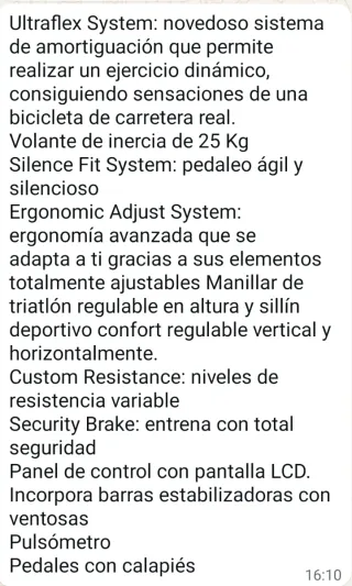 Bicicleta Estática Cecotec Fit